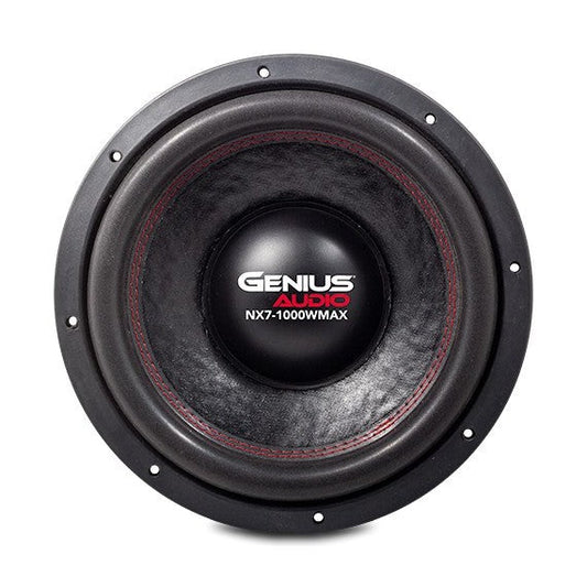 NX7-12D2 NX7-12D2 12-INCH SUBWOOFER 1000 WMAX / 500 WRMS DUAL 2 OHM COIL