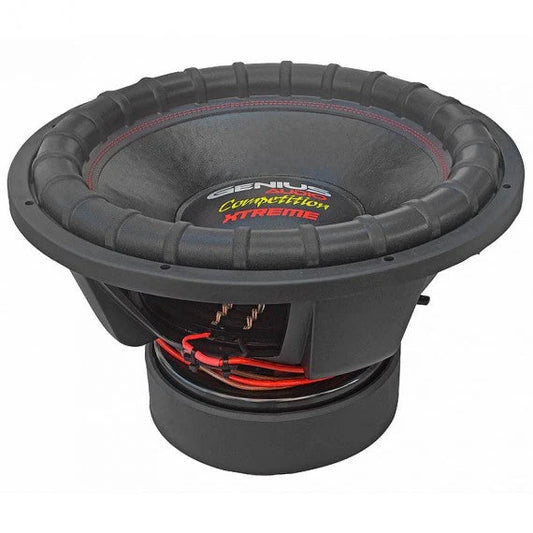 G11CX-18D1 COMPETITION SERIES SUBWOOFER 18" 6000 WMAX /3000 WRMS DOUBLE COIL 1 OHM VOICE COIL FLAT ALUMINUM WIRE