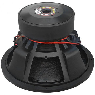 G11CX-18D1 COMPETITION SERIES SUBWOOFER 18" 6000 WMAX /3000 WRMS DOUBLE COIL 1 OHM VOICE COIL FLAT ALUMINUM WIRE