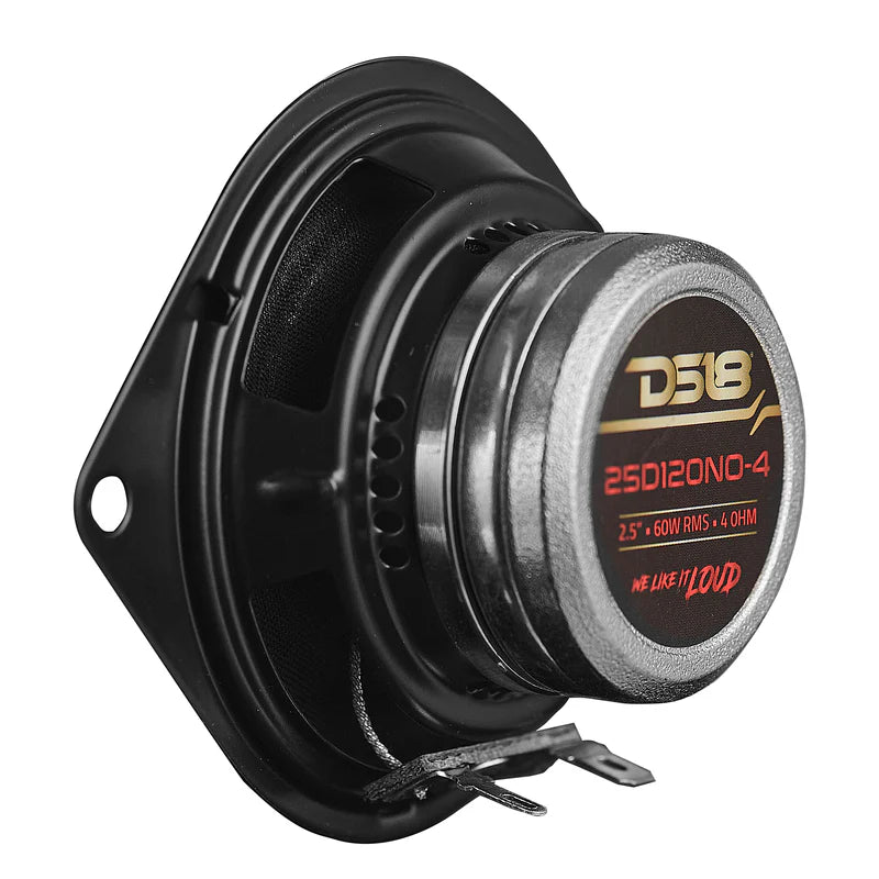 25D120NO-4 2.5" OEM Dashboard Loudspeaker 4 Ohm with Neodymium Magnet