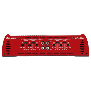 GFX-75x4 CLASS A/B AMPLIFIER 4 CHANNEL FOX SERIES 1800 W MAX/ 75 WRMS X 4 CH STABLE 2 OHM STEREO