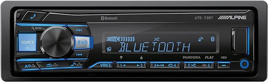 UTE-73BT ALPINE DIGITAL MEDIA RECEIVER SINGLE DIM