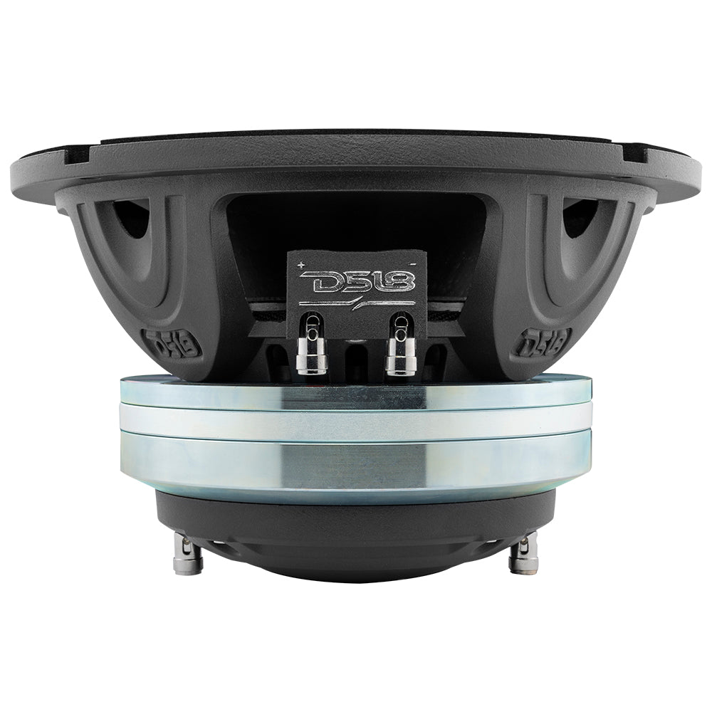 8HD800NCFD-8 Alto-falante de cone de fibra de carbono híbrido coaxial de neodímio médio-grave resistente à água com driver integrado 400 Watts RMS 8 Ohm