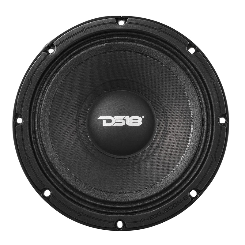 8XL800N-8 XL 8" Mid-Range Loudspeaker 8-Ohm with Neodymium Magnet 400 Watts RMS