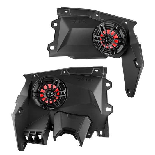 CA-X3DS6LD Can-Am Maverick X3 Dashboard Panel Loaded with 6.5" Speaker and RGB Lights