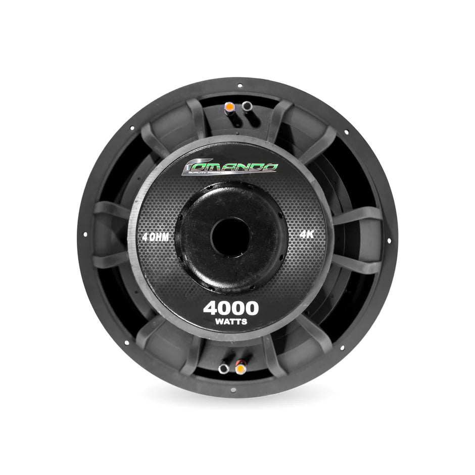 COMANDO 4K | 15'' 4000W MAX. | DUAL 4Ω
