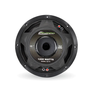 CX-12 | 12'' 1200W MAX. | DUAL 4Ω