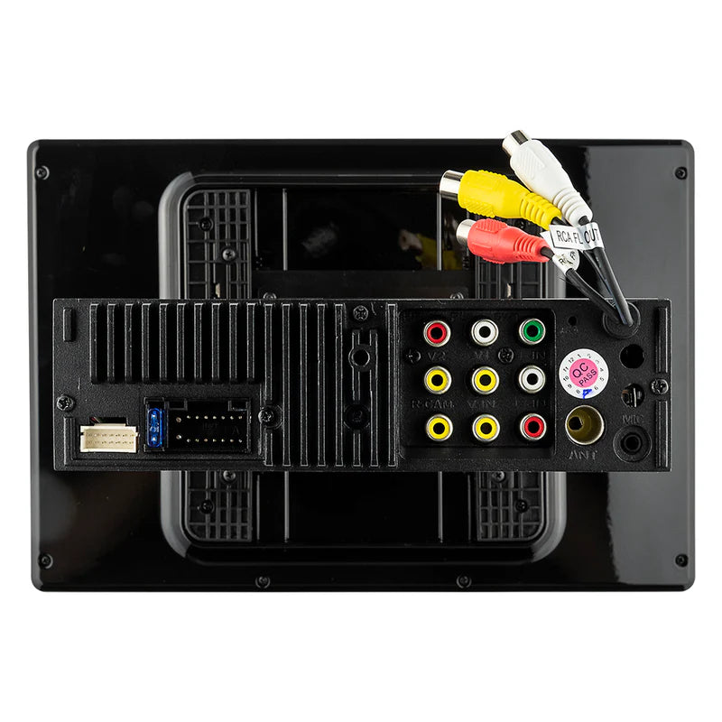 DDX10.5CP 10.5" Floating Adjustable Modular Touchscreen Mechless Single-DIN Head Unit with Bluetooth, Apple Car Play, Android Mirror Link, USB, AUX, SD, AM, FM