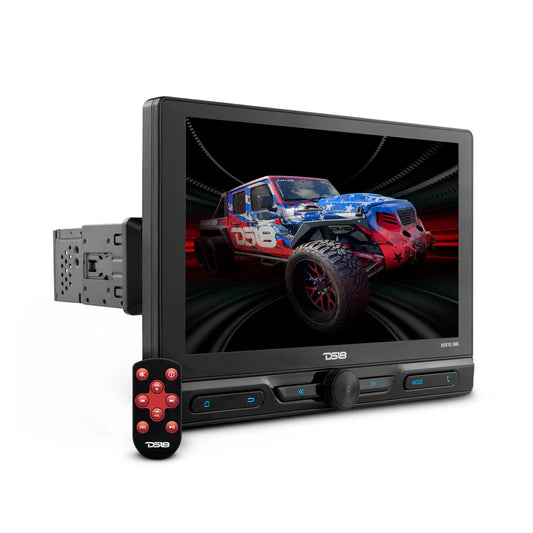 DDX10.5ML 10.5" Floating Adjustable Modular Touchscreen Mechless Single-DIN Head Unit with Bluetooth, Mirror Link and USB