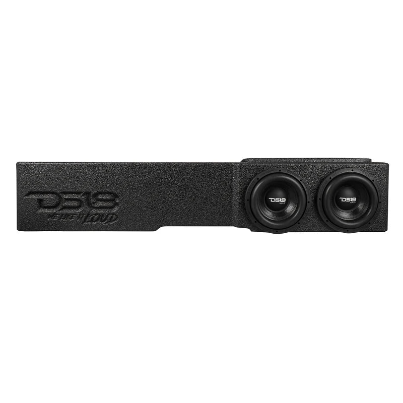 EBM-FFPUFCG-2X8.LDPKG Loaded 2 x 8" Subwoofer Enclosure for Chevy/GMC Crew Cabs (2007-2024) and Ford F-150/Super Duty Crew Cabs (2009-2024)