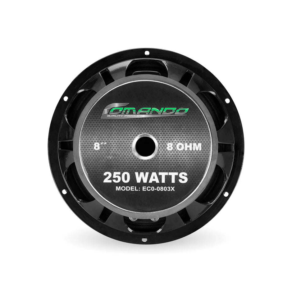 ECO-0803X | 8'' 250W MAX. | COIL 8Ω