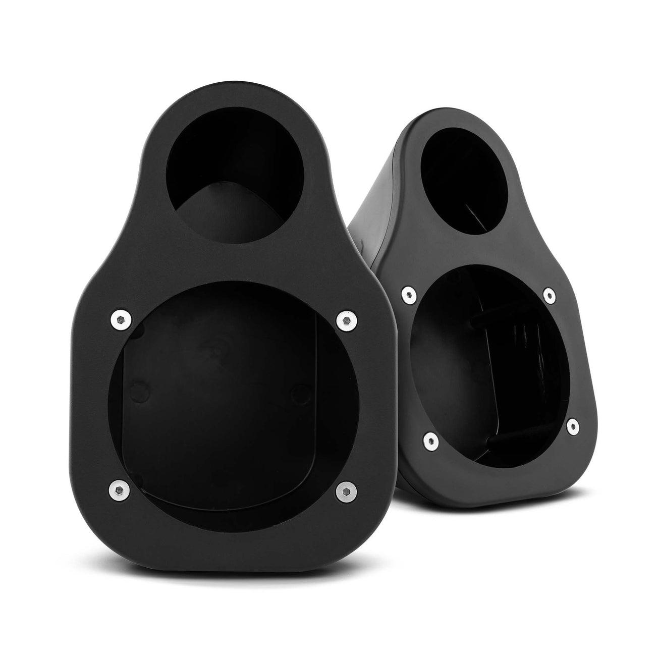 EN4P - Altavoz universal de 2 vías de ABS de alta densidad, 1 altavoz de 4" y 1 tweeter de 0,5-1" (par)