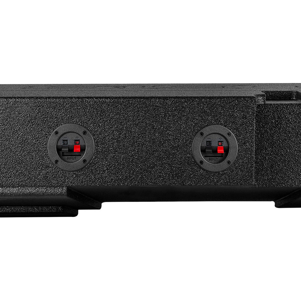 ENS-CHEVY14-4X8 Quad 8" Ported Subwoofer Enclosure For CHEVY Silverado and GMC Sierra Crew Cab 4 Door 14-18