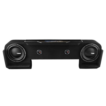 EXCL-RAMBASS.DF/21-UP.LDPKG Dodge Ram Down Firing Subwoofer Enclosure with Dream LED Light, Amplifier and Wiring Kit