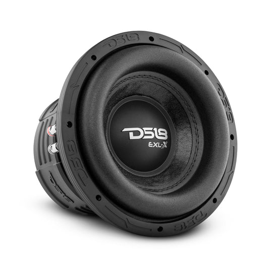 EXL-X8.4D 8" Subwoofer 600 Watts Rms DVC 4-Ohms
