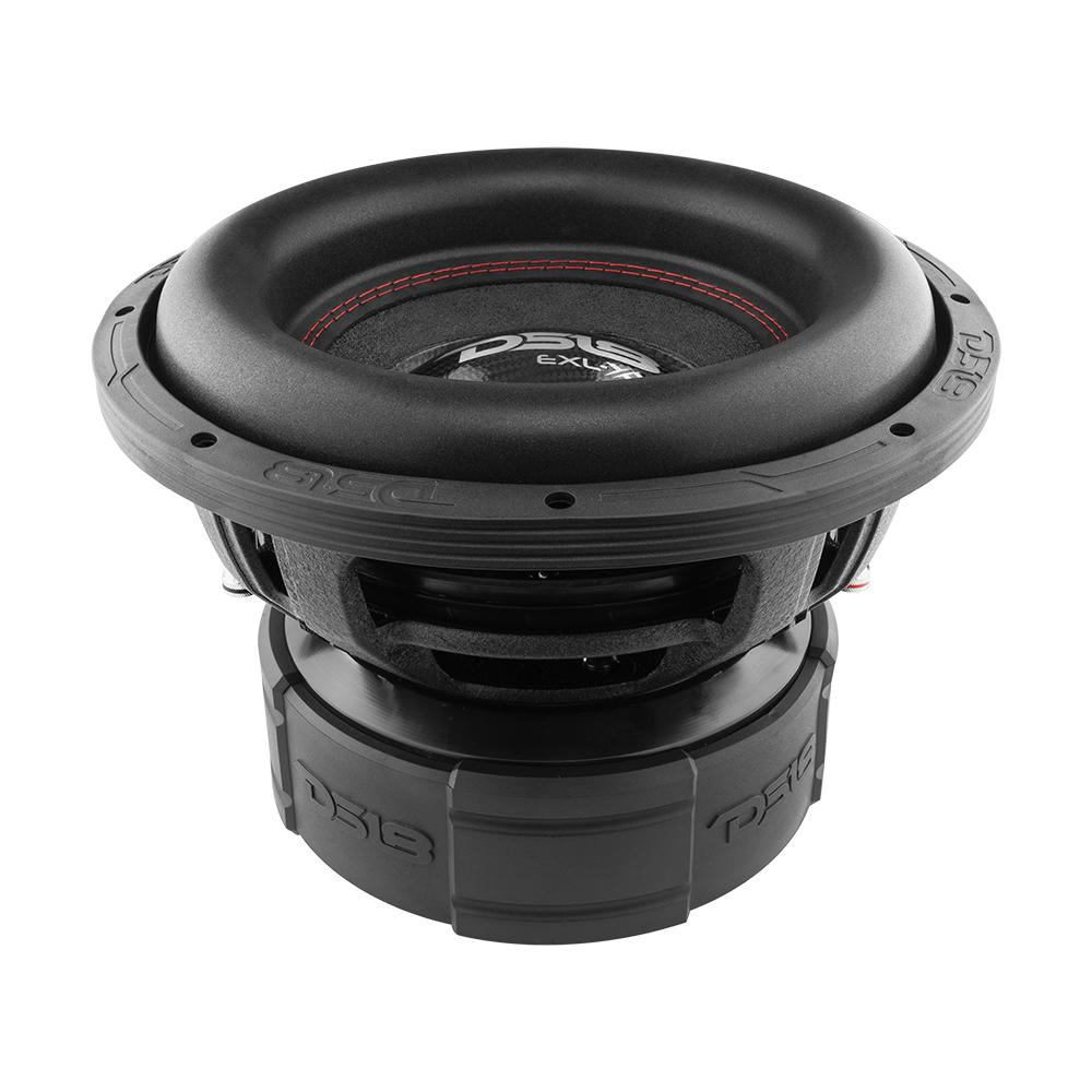 Subwoofer de alta excursión de 12" EXL-XX12.2DHE, 2000 vatios RMS, DVC, 2 ohmios