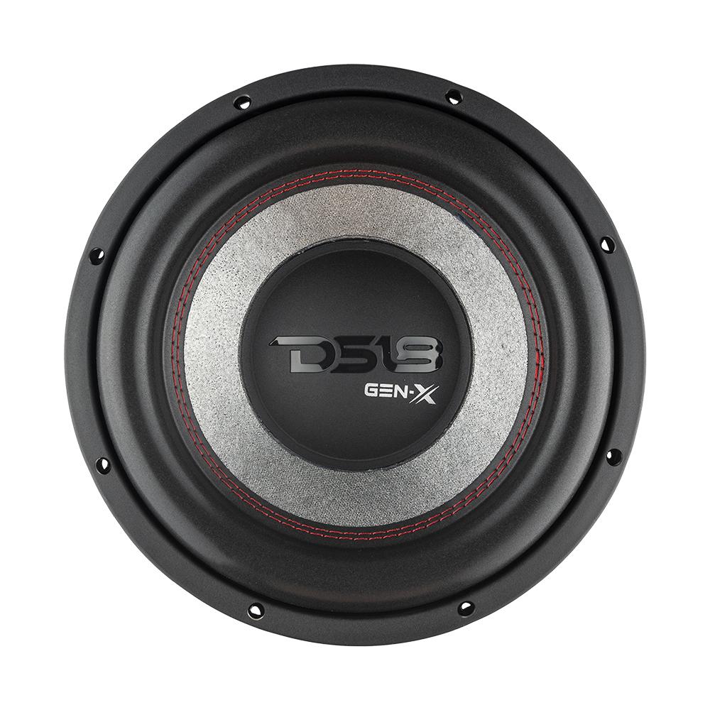 Subwoofer GEN-X104D de 10", 400 vatios RMS, DVC de 4 ohmios