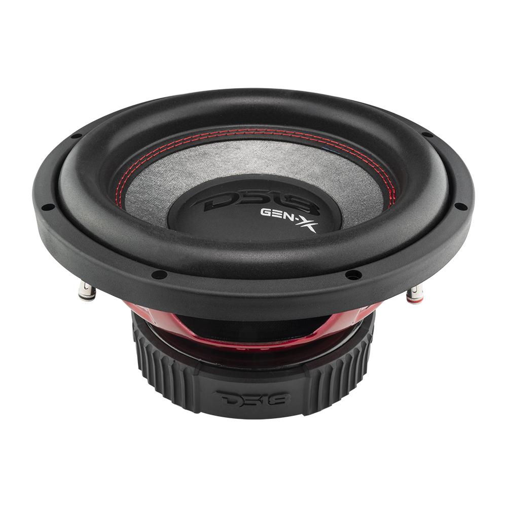 Subwoofer GEN-X104D de 10", 400 vatios RMS, DVC de 4 ohmios