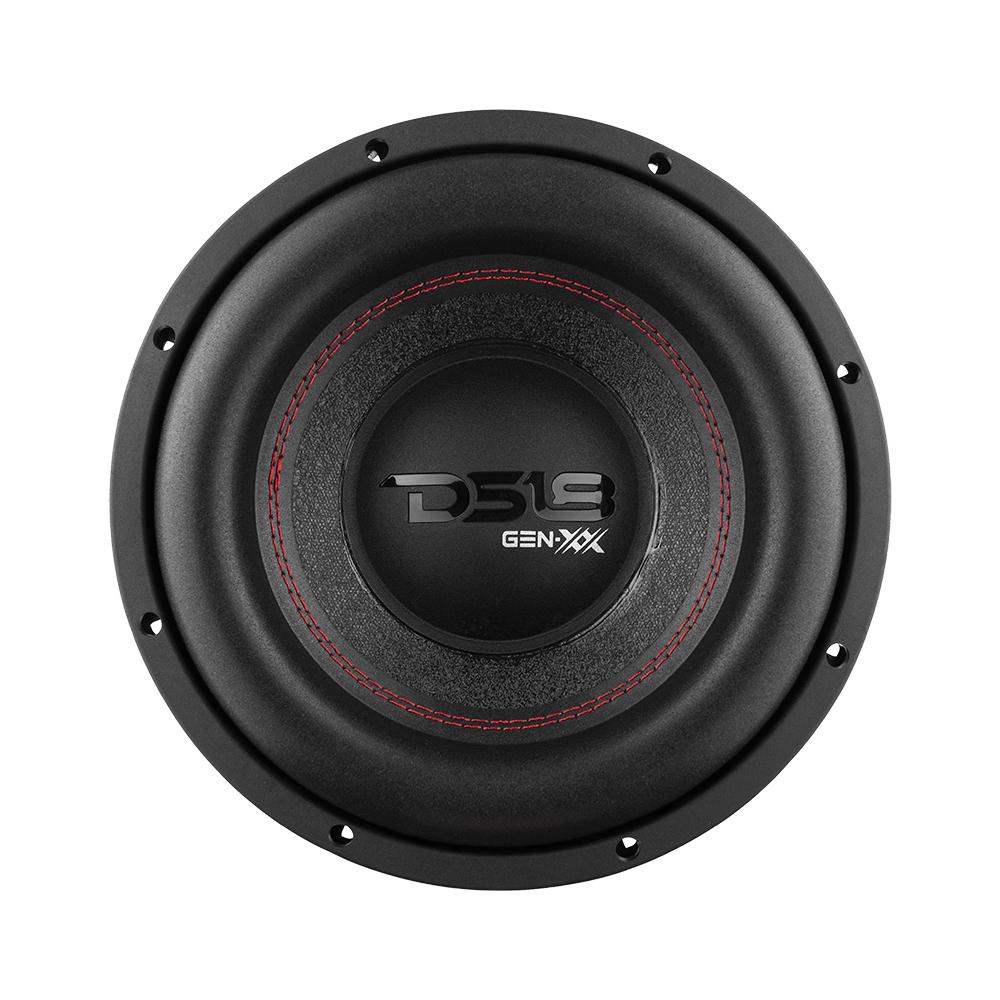 GEN-XX10.4DHE Subwoofer de alta excursão de 10" Ímãs duplos empilhados 500 Watts Rms DVC 4 Ohm