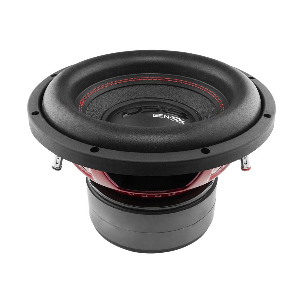 GEN-XX10.4DHE Subwoofer de alta excursão de 10" Ímãs duplos empilhados 500 Watts Rms DVC 4 Ohm