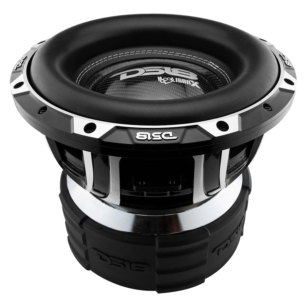 Subwoofer HOOL-X12.1DHE de 12" de alta excursión, 4000 vatios RMS, 4" DVC de 1 ohmio