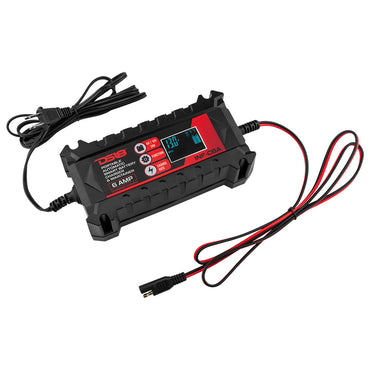 INF-C6A Automatic Smart Lithium and AGM Car Battery Charger & Maintainer
