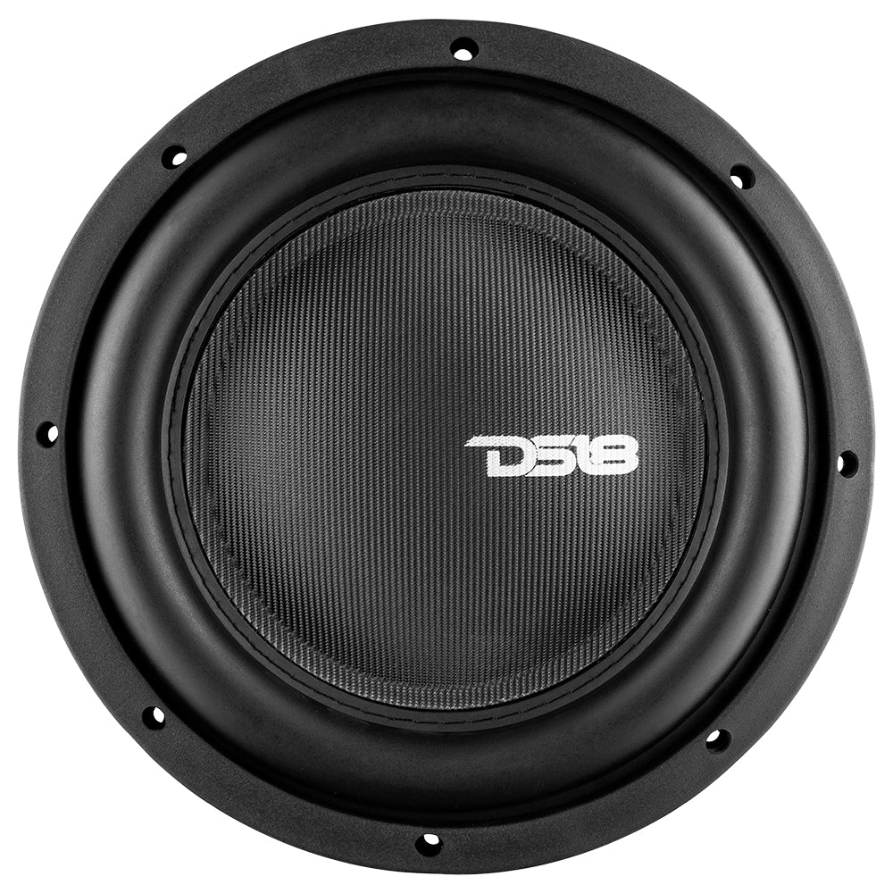 Subwoofer de fibra de vidro de montagem rasa IXS10.2D de 10" 600 Watts RMS DVC 2 Ohm