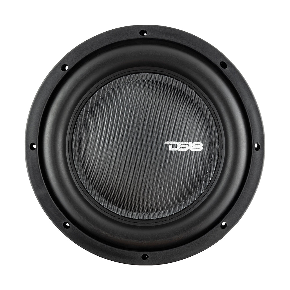 IXS10.4D Subwoofer de fibra de vidrio de 10" de montaje superficial IXS de 600 vatios RMS DVC de 4 ohmios