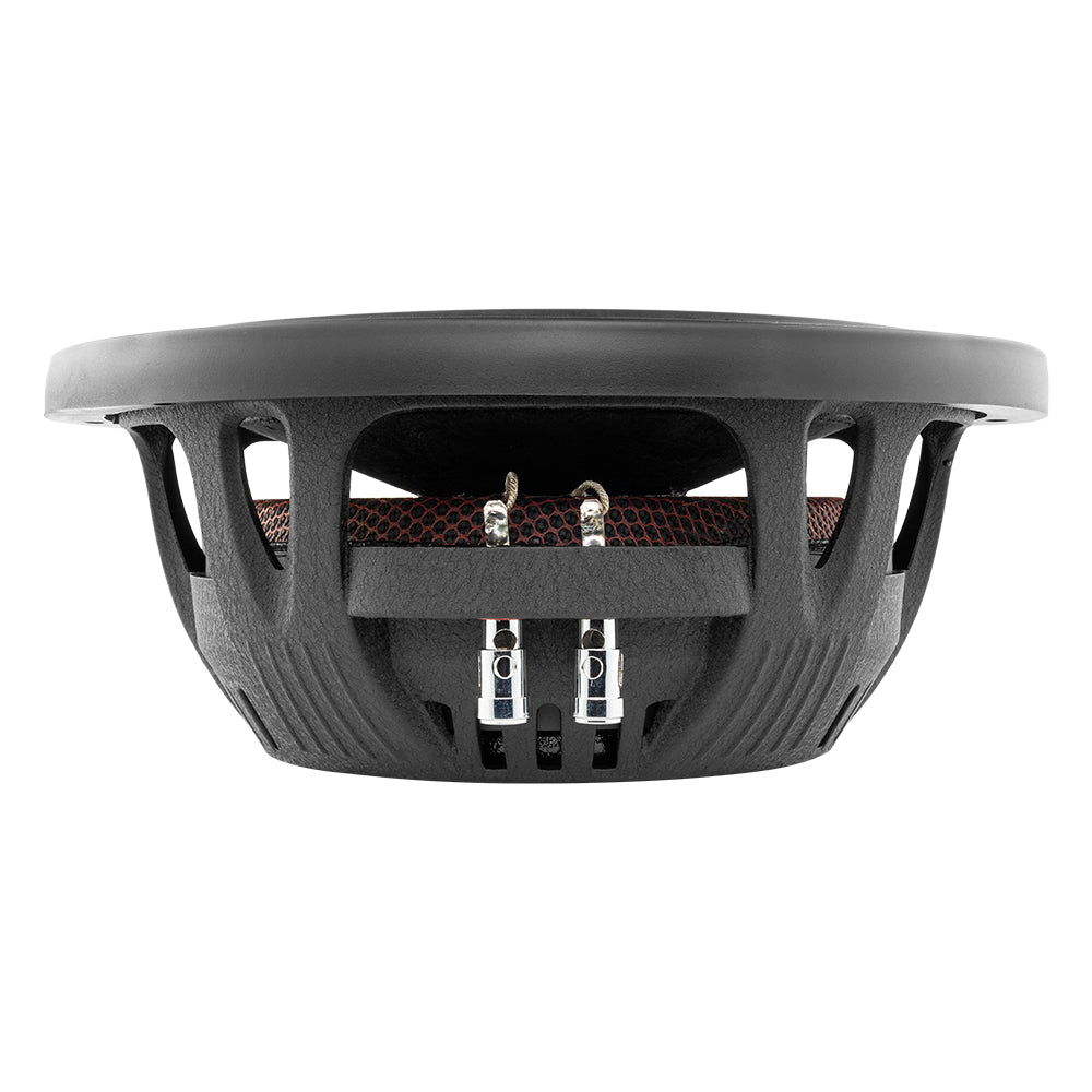 Subwoofer de fibra de vidrio de 10" de montaje superficial IXS10.4S, 600 vatios RMS, SVC de 4 ohmios