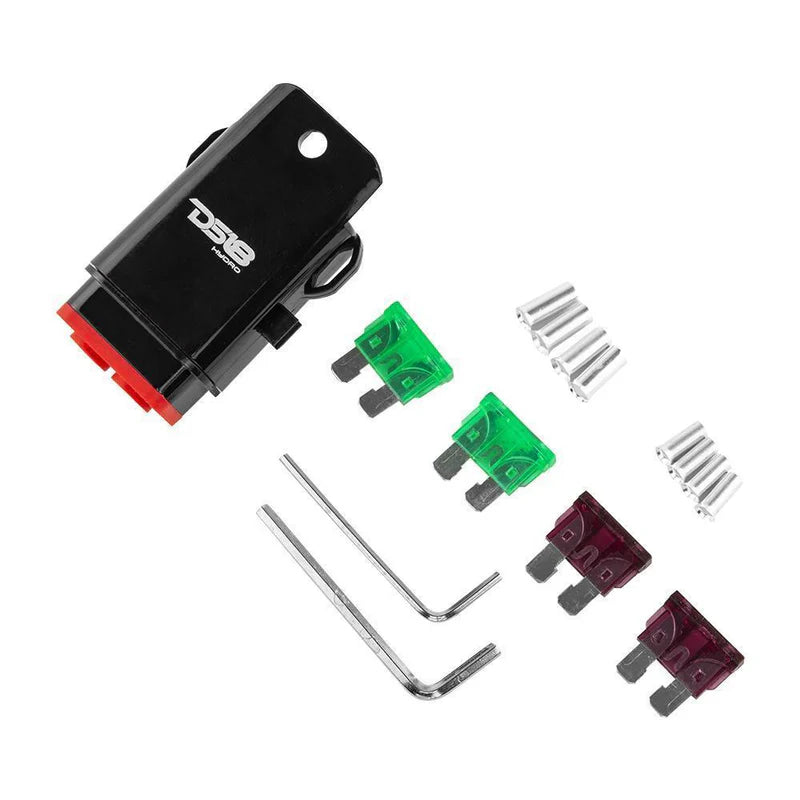 MFH8 Marine Grade Fuse Holder 8-GA, Fuses Included