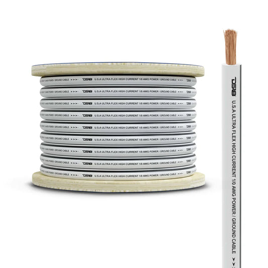 MOFC0GA25G 0-GA Marine Grade Tinned 100% Copper OFC Ground Wire -25 Feet