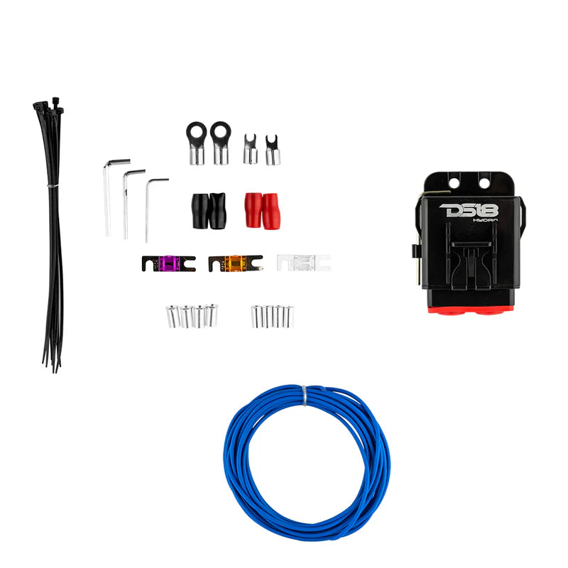 MOFCKIT4 4-GA Marine Tinned OFC Amplifier Installation Kit - WHITE