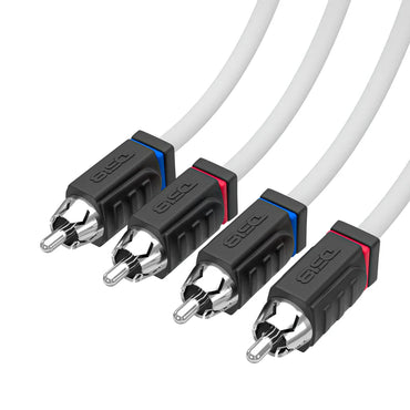 MOFCR-25FT RCA Marine Grade Tinned 100% Copper OFC 25 Feet - WHITE