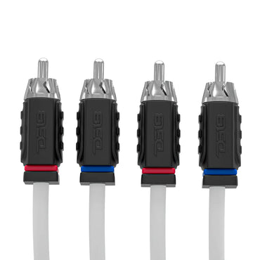 MOFCR-6FT RCA Marine Grade Tinned 100% Copper OFC 6 Feet - WHITE