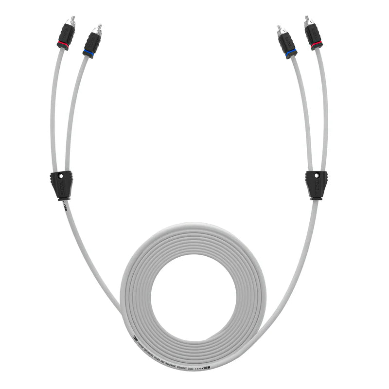 MOFCR-6FT RCA Marine Grade Tinned 100% Copper OFC 6 Feet - WHITE