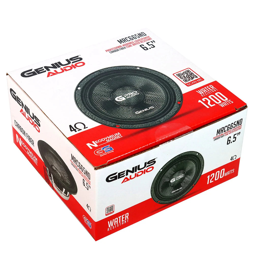 MRC665ND 6.5” PROFESSIONAL MIDRANGE LOUDSPEAKER CARBON FIBER CONE