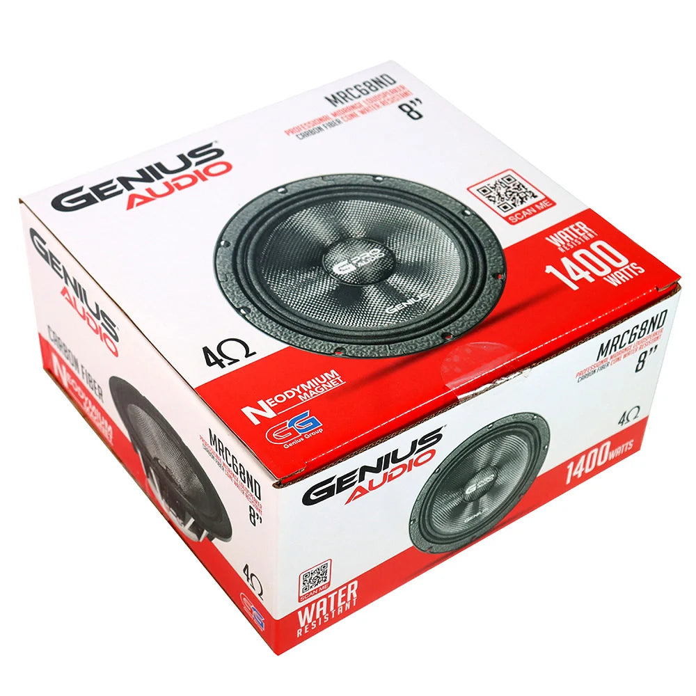 MRC68ND 8” MIDRANGE LOUDSPEAKER CARBON FIBER CONE