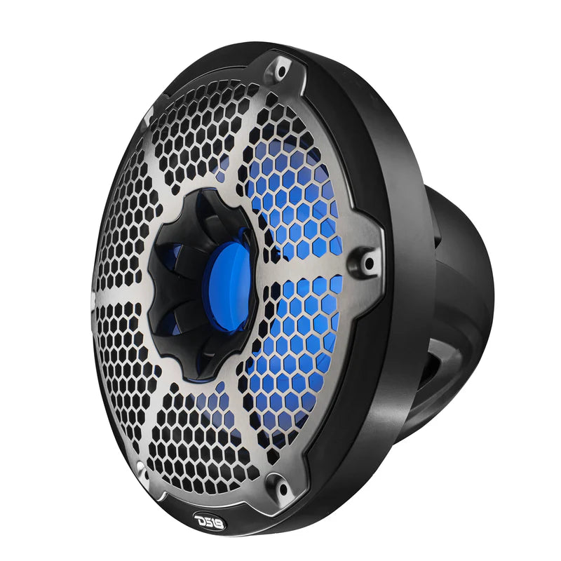 NXL-10SUB/BK NXL 10" Marine Subwoofer with RGB LED Lights 300 Watts Rms SVC 4-Ohm - Black