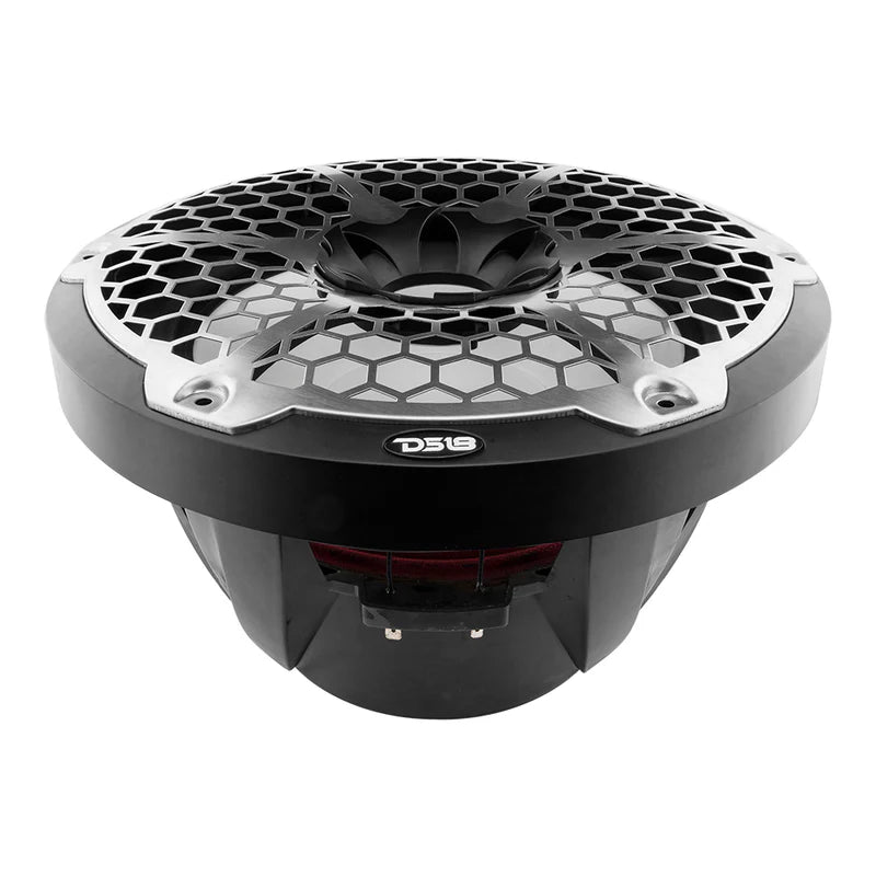 NXL-12SUB/BK NXL 12" Marine Subwoofer With LED RGB Lights 350 Watts Rms SVC 4-Ohm -Black
