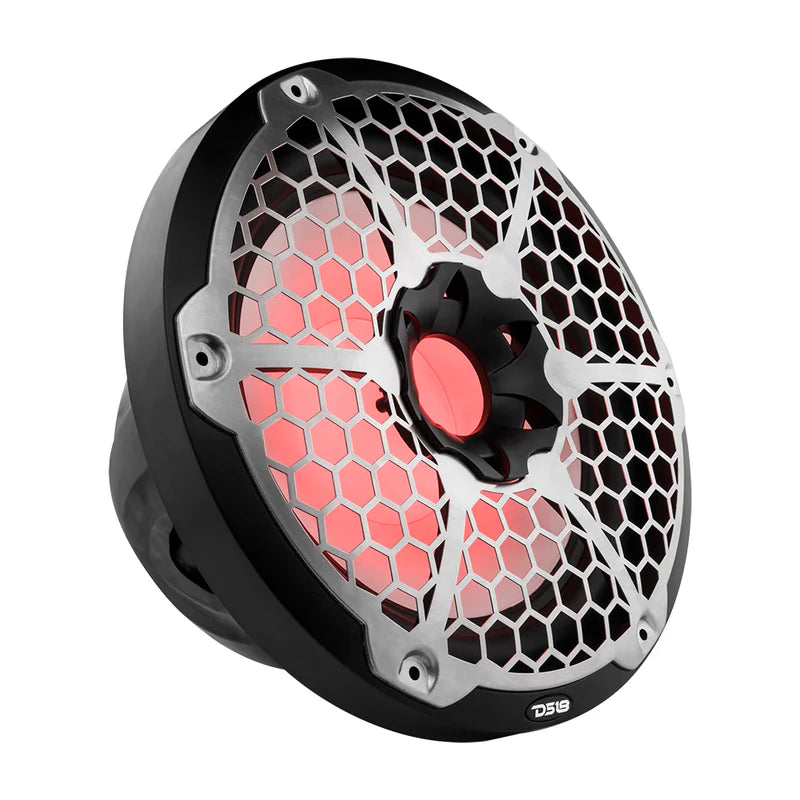 NXL-12SUB/BK NXL 12" Marine Subwoofer With LED RGB Lights 350 Watts Rms SVC 4-Ohm -Black