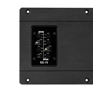 NXL-F4 NXL 4-Channel Full-Range Class D IP67 Marine and Powersports Flush Mount Amplifier 4 x 100 Watts Rms @ 4-Ohm
