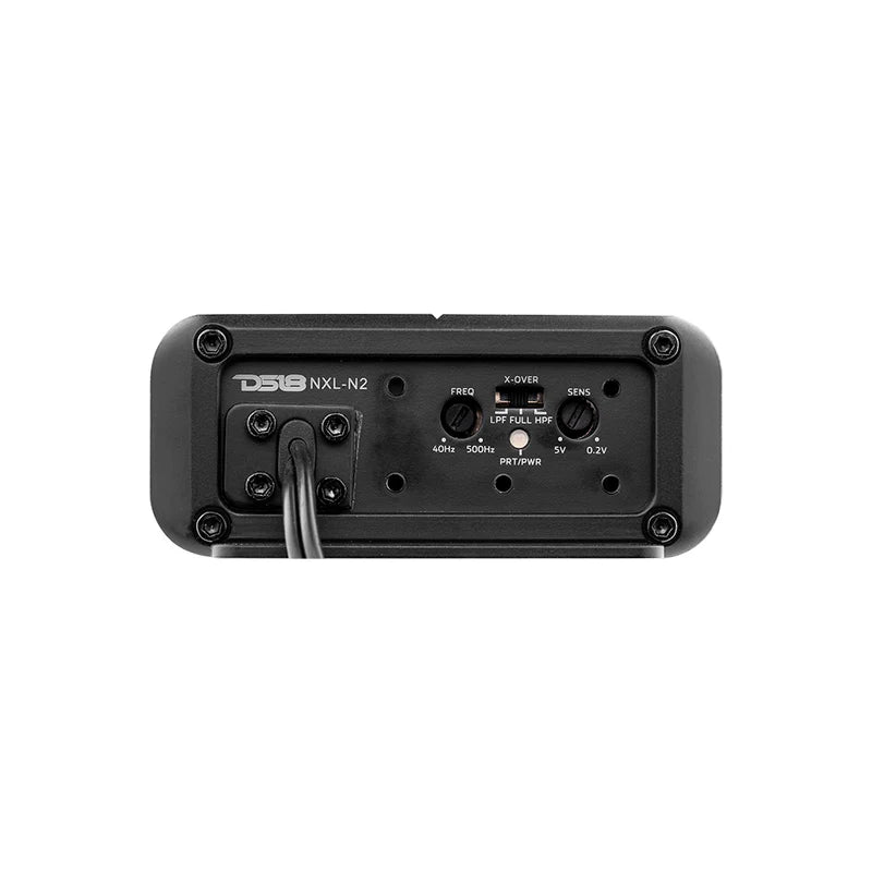 NXL-N4 NXL 4-Channel Full-Range Class D IP67 Marine and Powersports NANO Amplifier 4 x 100 Watts Rms @ 4-Ohm 1800 Watts Peak