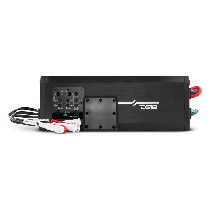 NXL-X1200.5D NXL 5-Channel Full-Range Class D IP67 Marine and Powersports Amplifier 4 x 150 @ 4-Ohm and 1 x 600 @ 2-Ohm Watts Rms