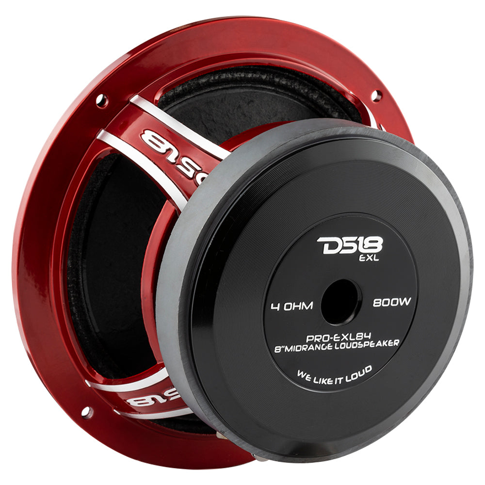 Altavoz de rango medio PRO-EXL84 de 400 vatios RMS y 4 ohmios