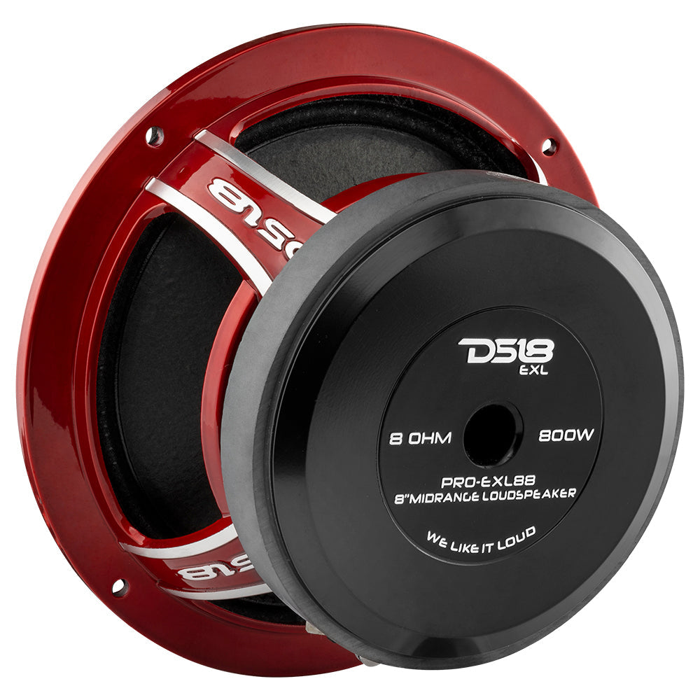 Altavoz de rango medio PRO-EXL88 de 400 vatios RMS y 8 ohmios