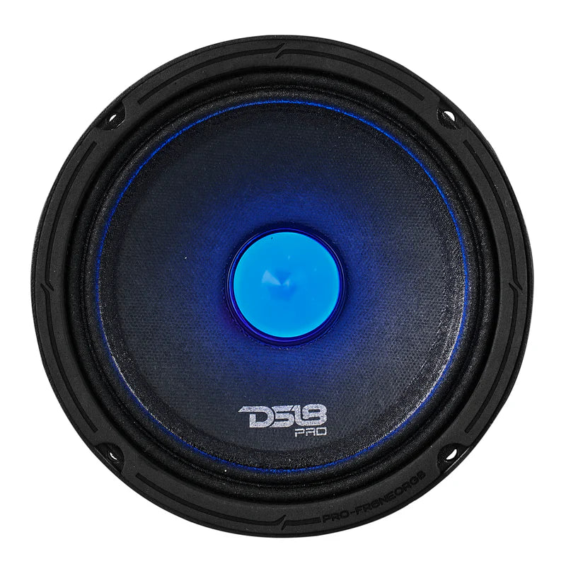 PRO-FR6NEORGB 6.5" Full-Range Loudspeaker with RGB LED Bullet 225 Watts Rms Neodymium Magnet
