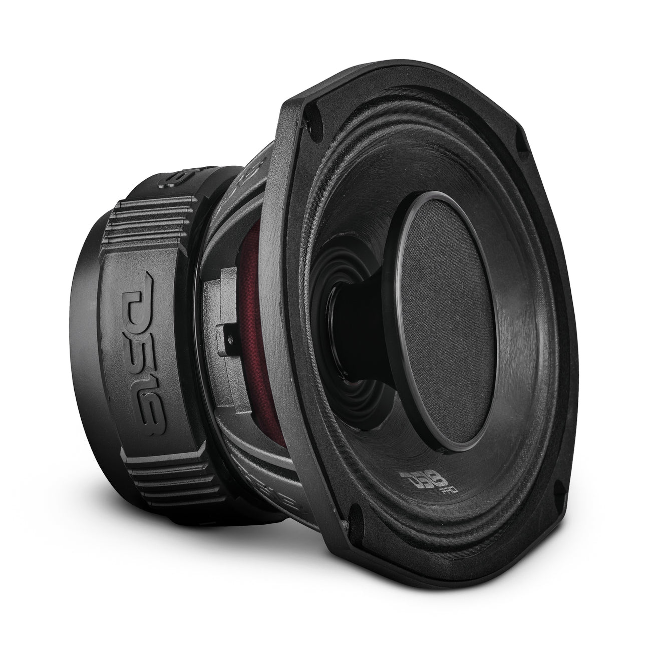 Altavoz híbrido de rango medio resistente al agua PRO-HY69.4B con controlador incorporado, 250 vatios RMS, 4 ohmios