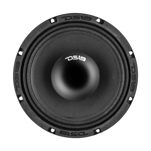 PRO-HY8MSL DS18 PRO 8 Alto-falante híbrido coaxial de médio alcance raso com driver integrado