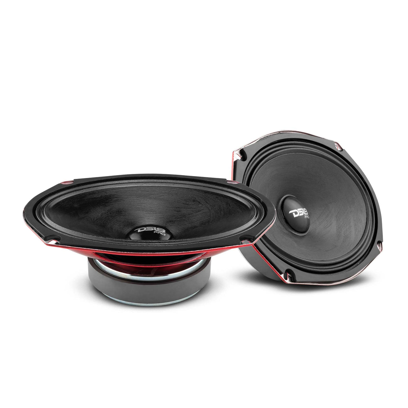 Altavoz de rango medio resistente a aguas poco profundas PRO-SM69.2, 250 vatios RMS, 2 ohmios