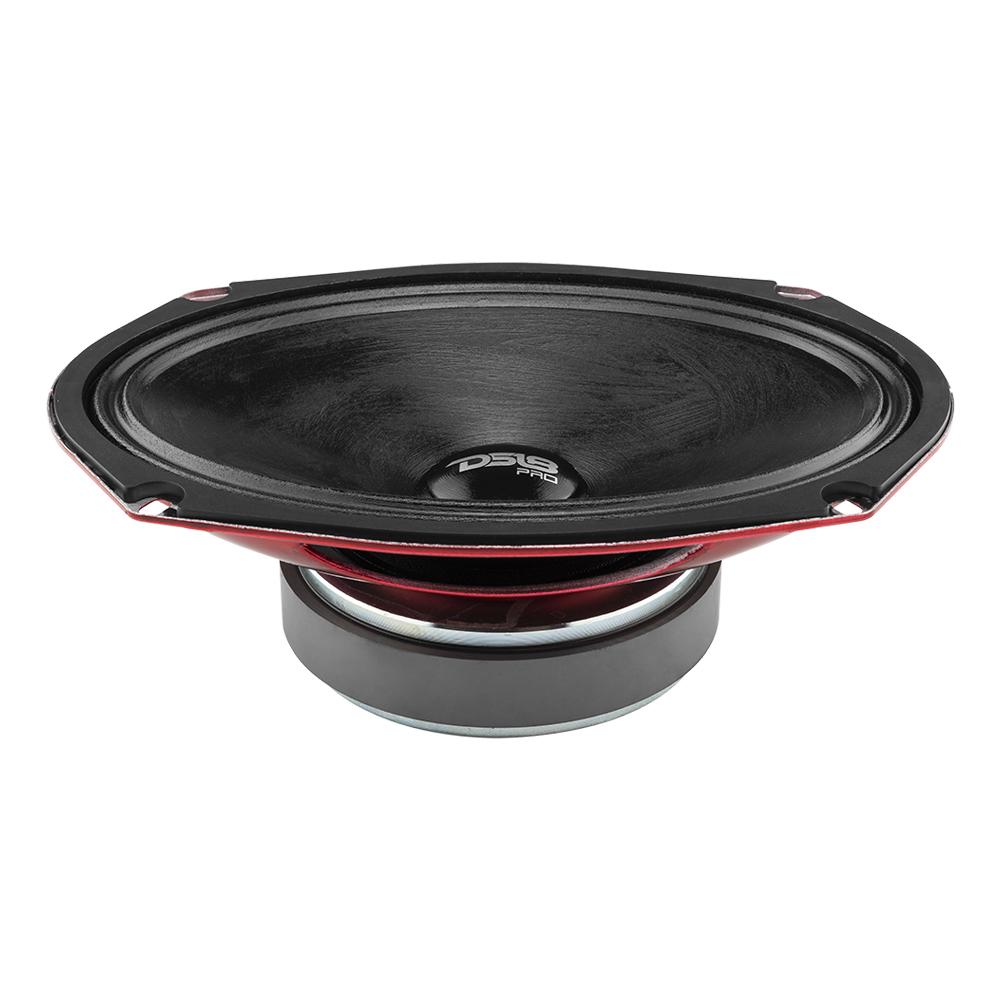 Altavoz de rango medio resistente a aguas poco profundas PRO-SM69.2, 250 vatios RMS, 2 ohmios
